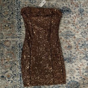 New! Women sequin mini bodycon dress. Size small